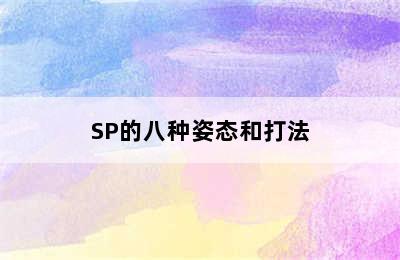 SP的八种姿态和打法