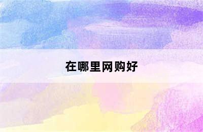 在哪里网购好